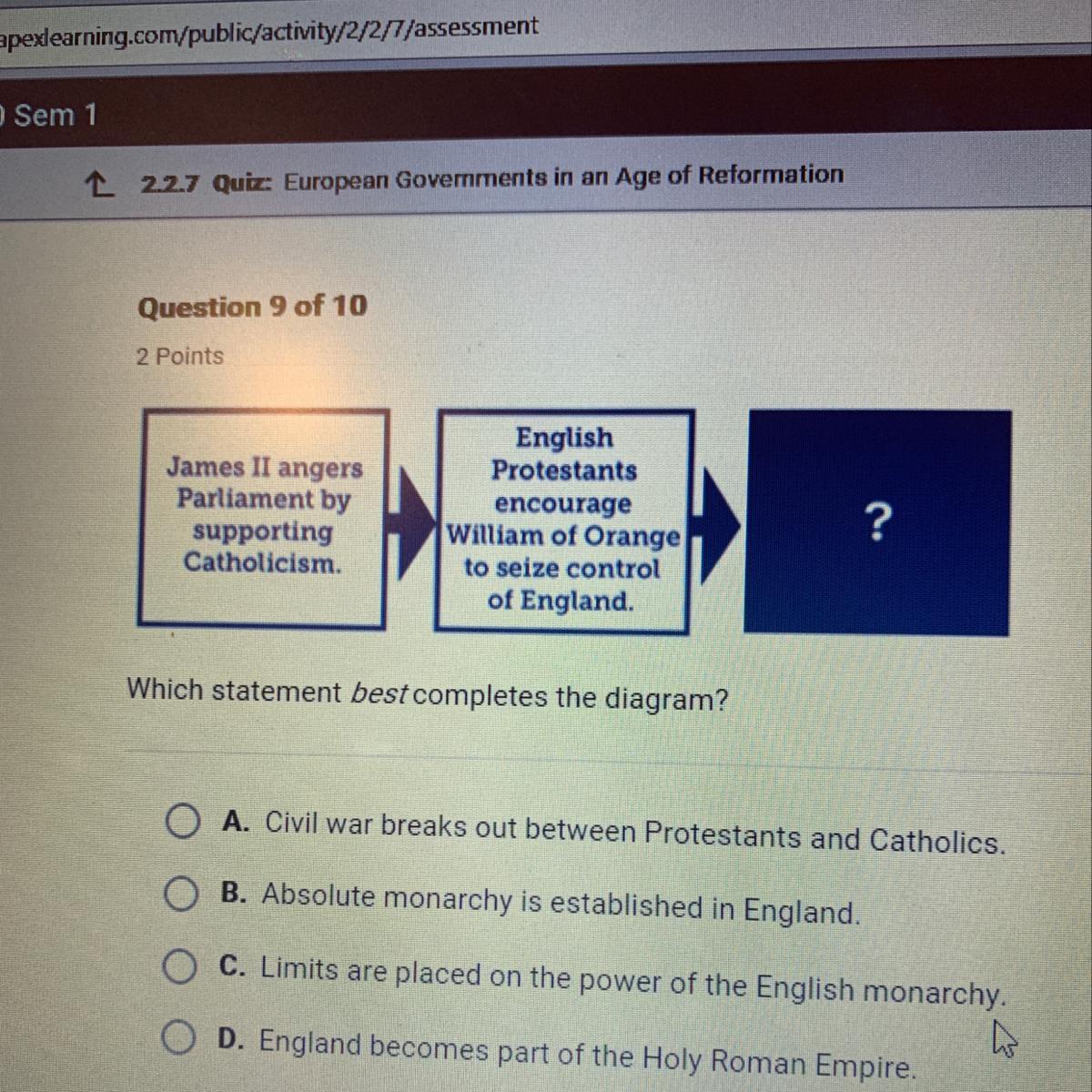 Which Statement Best Pletes The Diagram