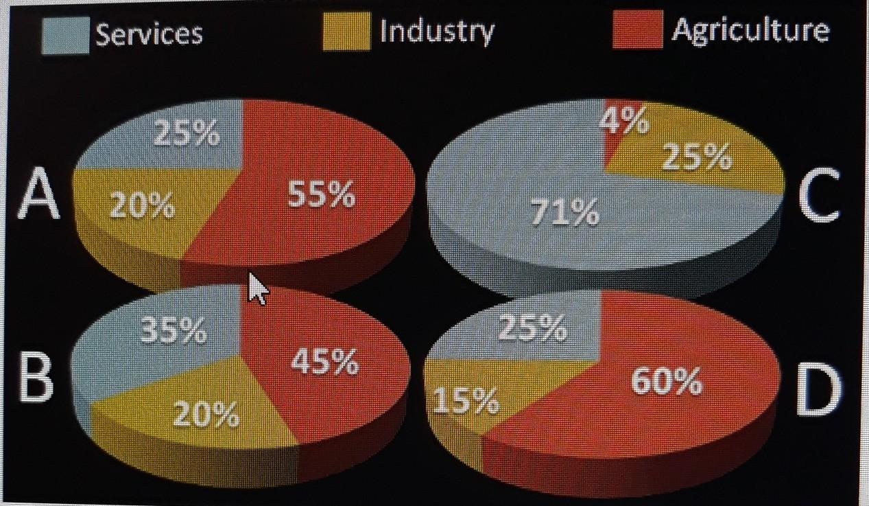 which-of-the-pie-charts-above-accurately-depicts-the-gdp-composition-by