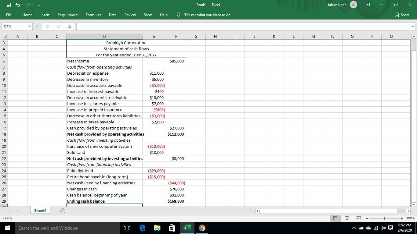 A state whose fiscal year ends June 30, 2019, had the following ...